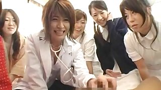 Japanese reverse gangbang 4 hours special