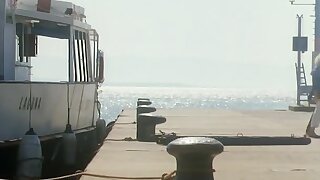 Italian hottie Moana Pozzi shows her goods