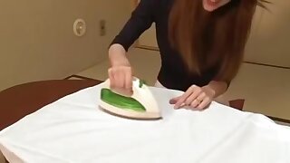 Hot Japanese bitch with big tits gets fucked and licked