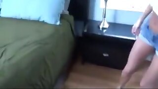 Step mom fucks Step son to keep secret