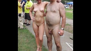 Jerk off challenge to the beat - Nudist Couples