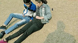 18yrs Boy Fucking 25yrs Girl At Outdoor! Desi Love Sex