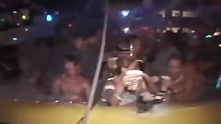 Extreme teen 18+ Tits At Wet Foam Party